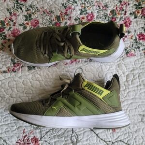 Puma Olive Green Sneakers